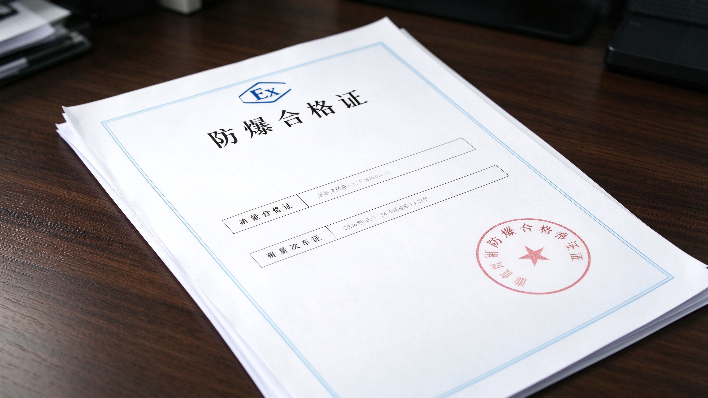 防爆合格证